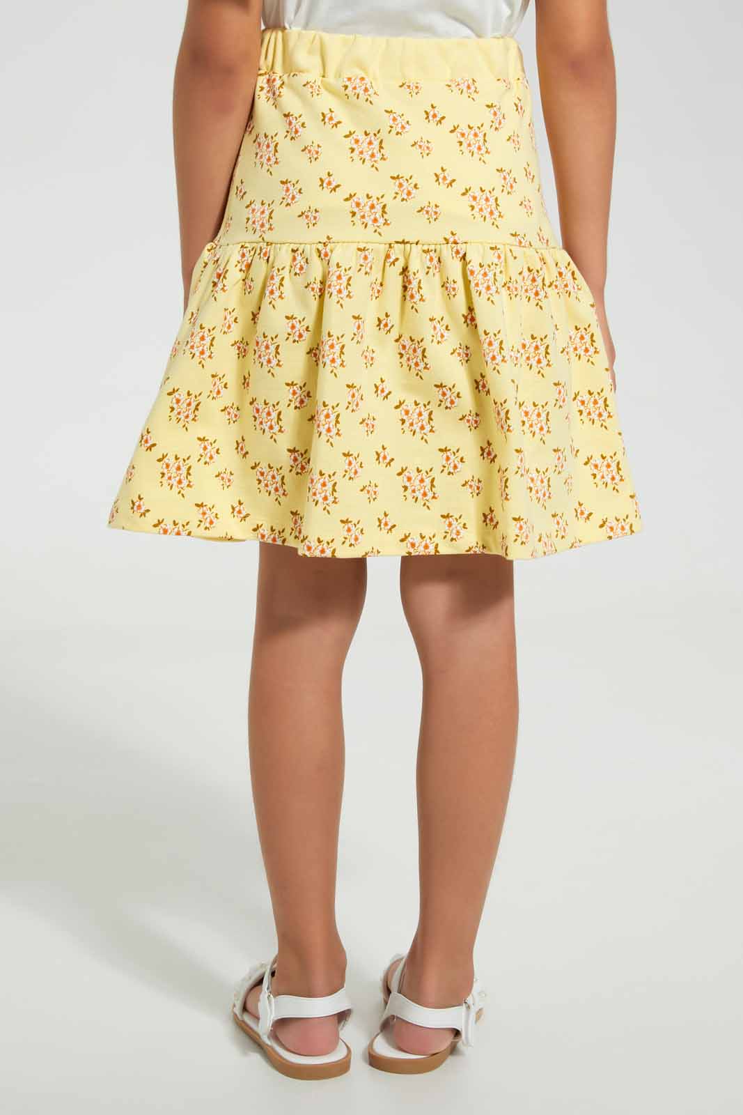 Redtag-Assorted-Aop-Skirt-Skirts-Girls-2 to 8 Years