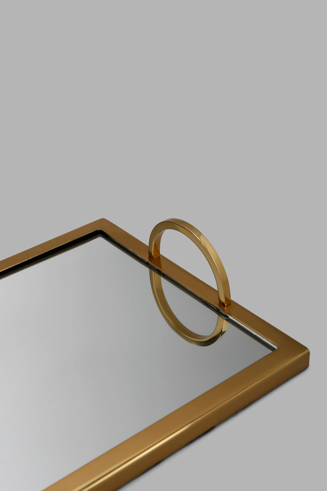 Redtag-Gold-Lacquer-Glass-Decorative-Tray-Category:Trays,-Colour:Gold,-Deals:New-In,-Filter:Home-Decor,-HMW-HOM-Decorative-Accessories,-New-In-HMW-HOM,-Non-Sale,-Section:Homewares,-W22O-Home-Decor-