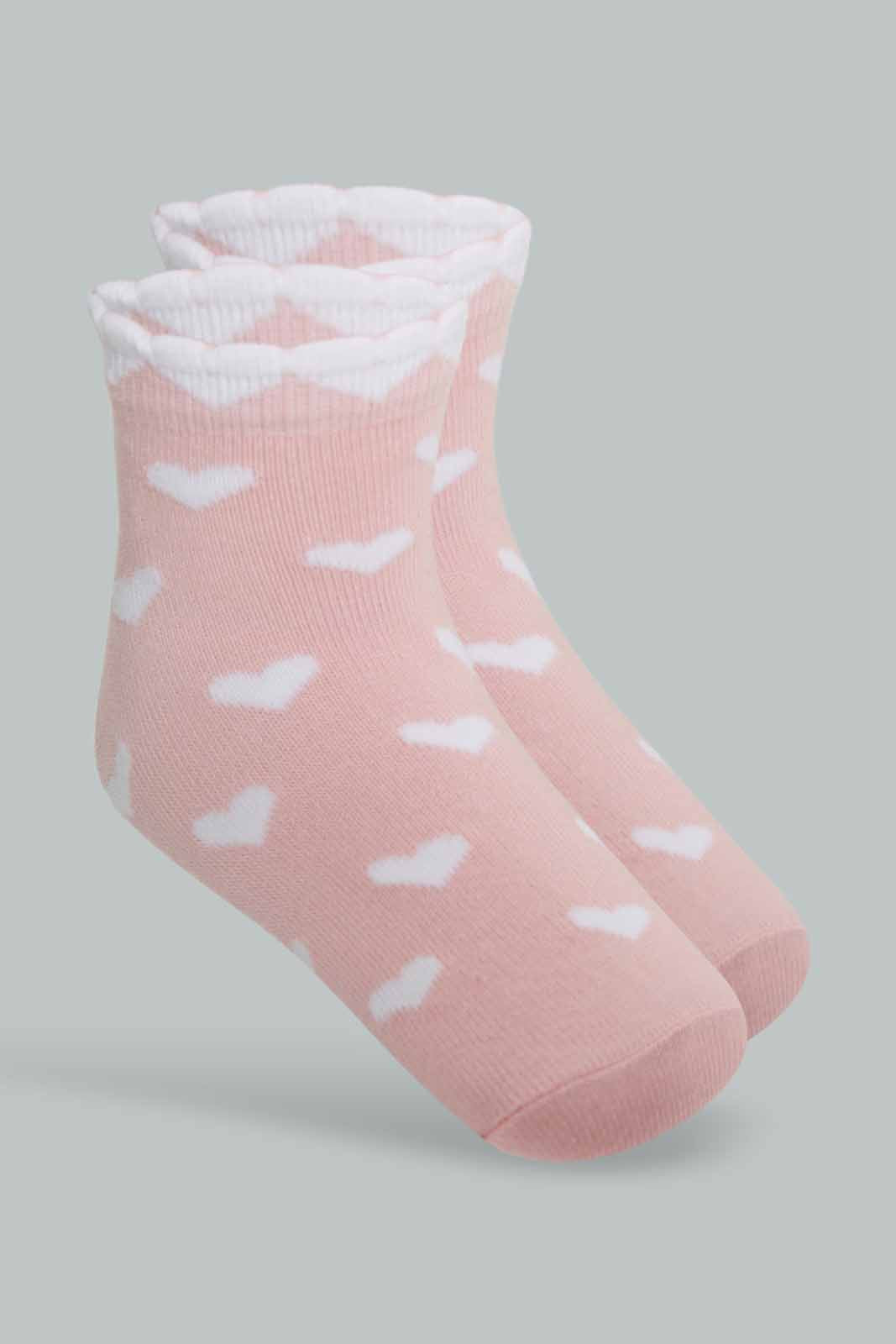 Redtag-Assorted-Gsr-Ankle-Socks-Ankle-Socks-Senior-Girls-9 to 14 Years