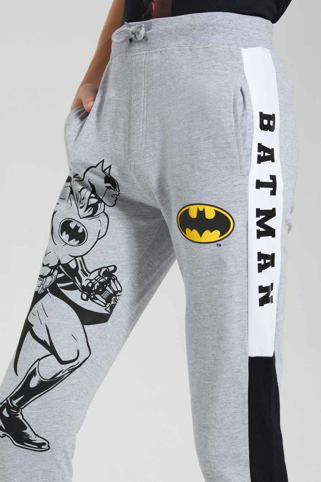 Redtag-Grey-Batman-Jogger-BSR-Joggers,-Category:Joggers,-CHR,-Colour:Grey,-Deals:New-In,-Filter:Senior-Boys-(9-to-14-Yrs),-New-In-BSR-APL,-Non-Sale,-S22D,-Section:Boys-(0-to-14Yrs)-Senior-Boys-9 to 14 Years