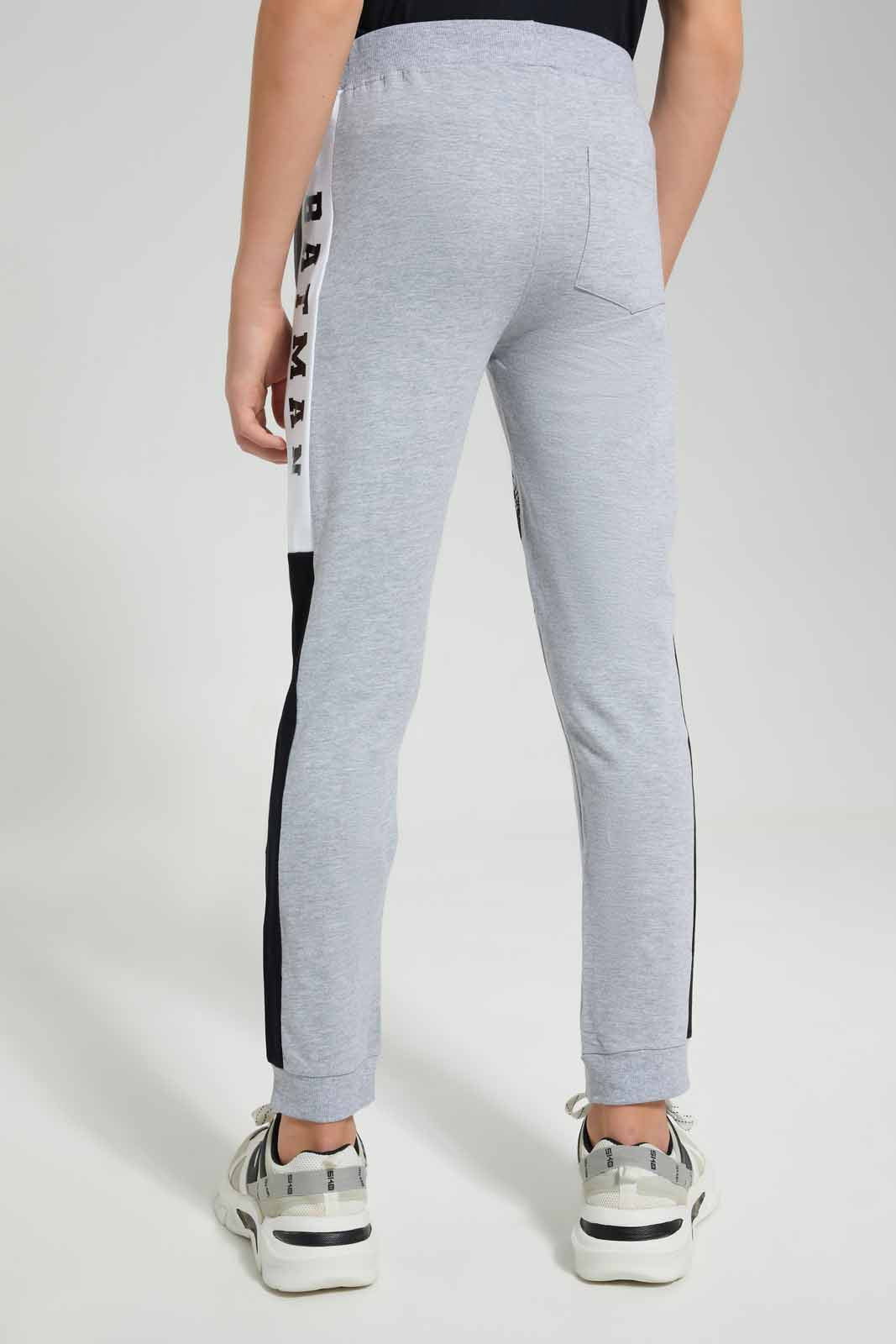 Redtag-Grey-Batman-Jogger-BSR-Joggers,-Category:Joggers,-CHR,-Colour:Grey,-Deals:New-In,-Filter:Senior-Boys-(9-to-14-Yrs),-New-In-BSR-APL,-Non-Sale,-S22D,-Section:Boys-(0-to-14Yrs)-Senior-Boys-9 to 14 Years