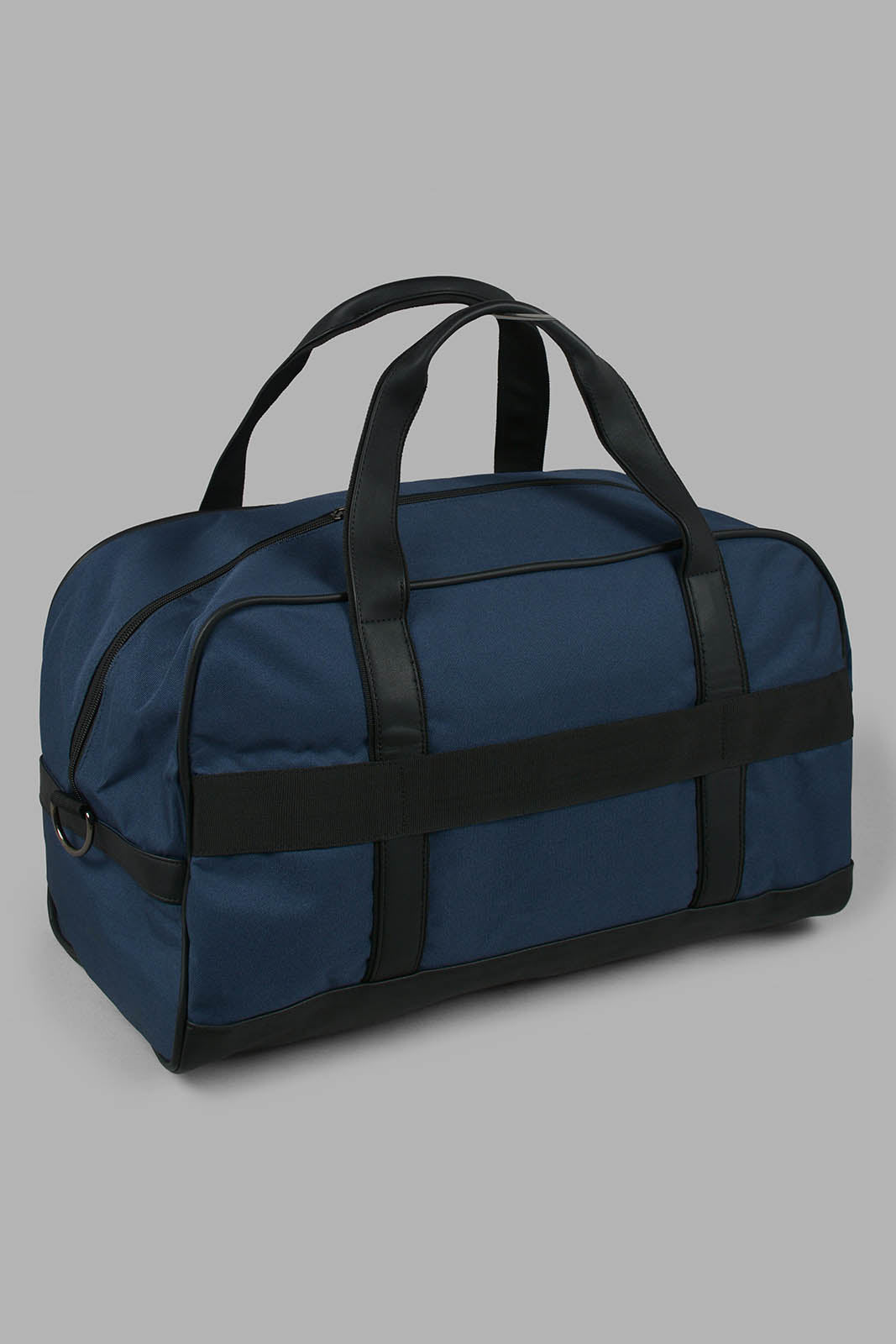 Redtag-Blue-Solid-Duffel-Bag-Category:Bags,-Colour:Blue,-Filter:Travel-Accessories,-LUG-Bags,-New-In,-New-In-LUG-ACC,-Non-Sale,-Section:Travel,-W22O-Travel-Accessories-