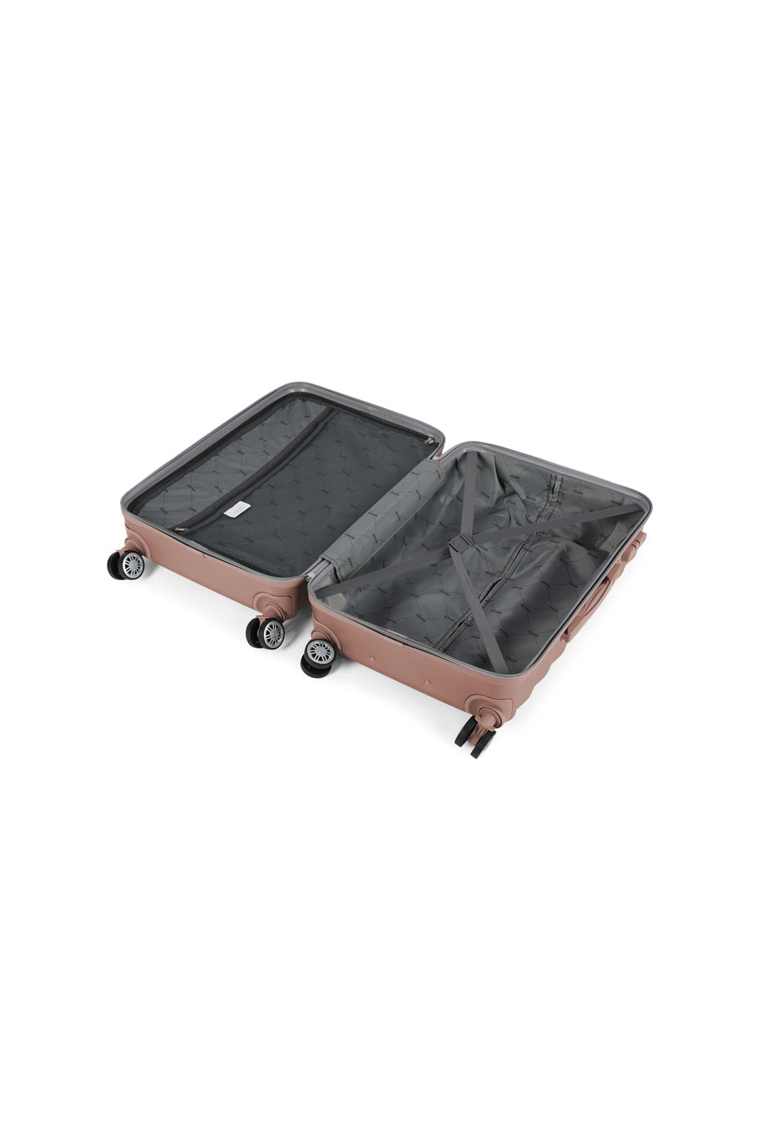 Redtag-Gold-Color-Hard-Abs-Trolley-Lugage-(24-Inch)-Category:Luggage-Trolleys,-Colour:Gold,-Deals:New-In,-Dept:Home,-Filter:Travel-Accessories,-LUG-Luggage-Trolleys,-New-In-LUG-ACC,-Non-Sale,-Section:Homewares,-W22O-Travel-Accessories-