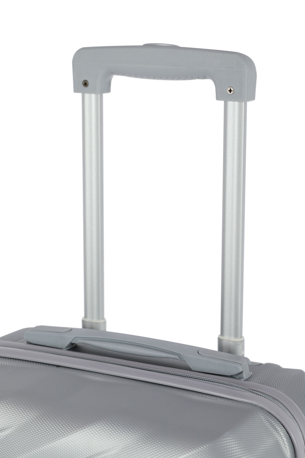 Redtag-Silver-Color-Hard-Abs-Trolley-Lugage-(20-Inch)-Category:Luggage-Trolleys,-Colour:Silver,-Deals:New-In,-Dept:Home,-Filter:Travel-Accessories,-LUG-Luggage-Trolleys,-New-In-LUG-ACC,-Non-Sale,-Section:Homewares,-W22O-Travel-Accessories-