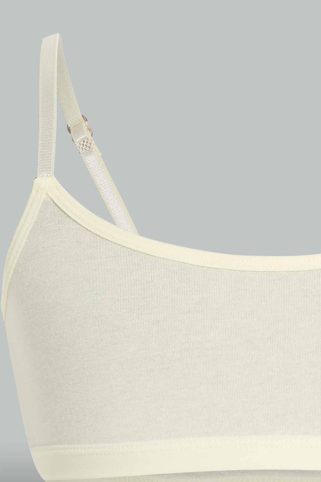 Assorted Plain Bra For Senior Girls (Pack of 3)