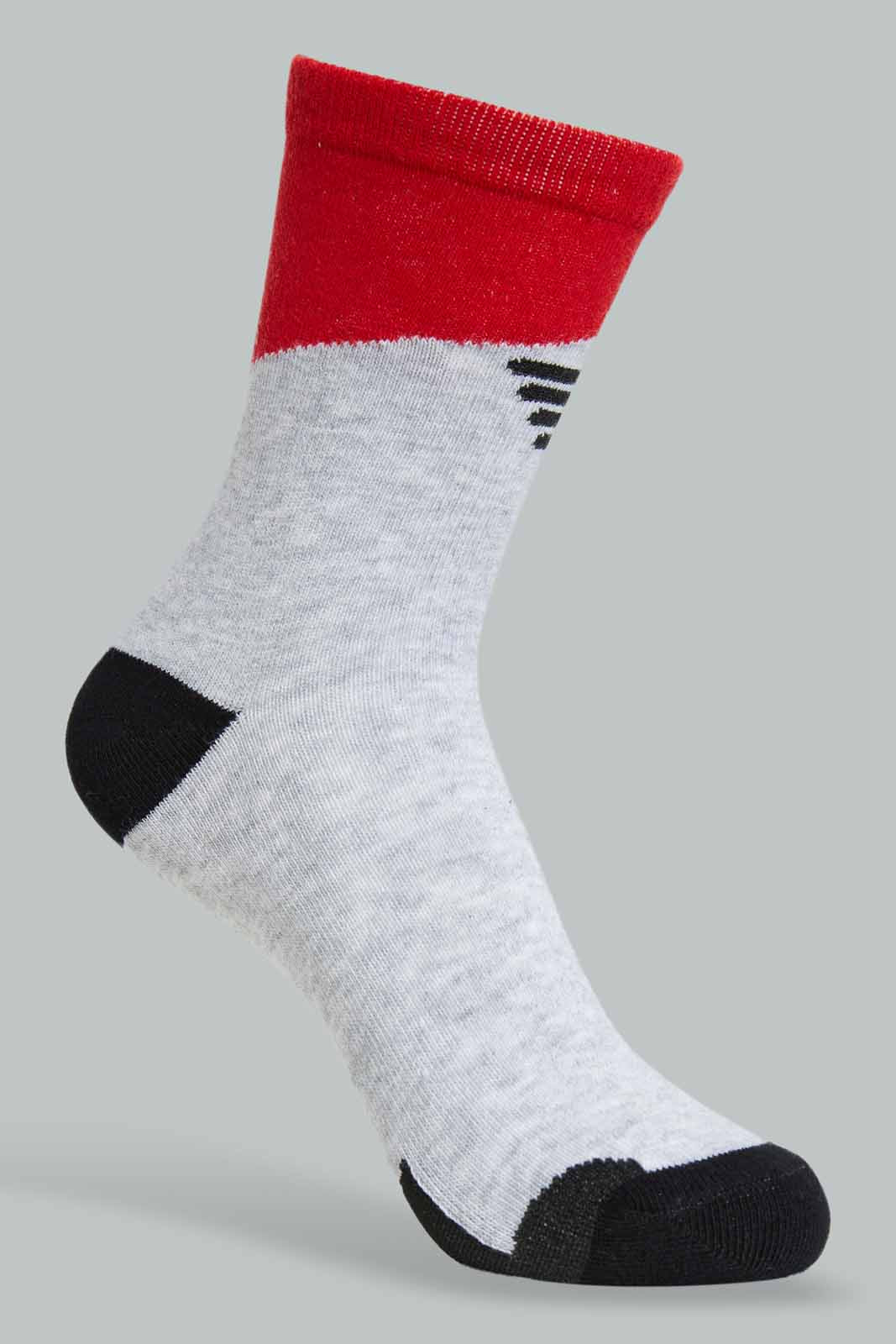 Redtag-Assorted-2-Pcs-Crew-Socks-365,-BSR-Socks,-Category:Socks,-Colour:Assorted,-Deals:New-In,-Filter:Senior-Boys-(9-to-14-Yrs),-New-In-BSR-APL,-Non-Sale,-Section:Boys-(0-to-14Yrs)-Senior-Boys-9 to 14 Years