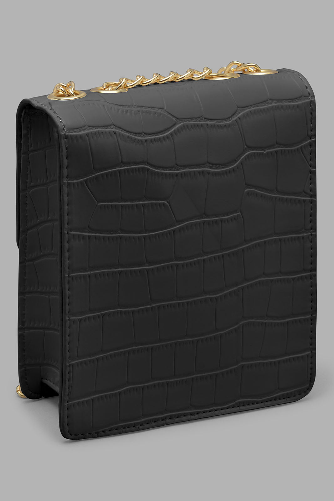 Redtag-Black-Textures-Mobile-Pouches-Category:Bags,-Colour:Black,-Deals:New-In,-Filter:Women's-Accessories,-New-In-Women-ACC,-Non-Sale,-Section:Women,-W22O,-Women-Bags-Women-