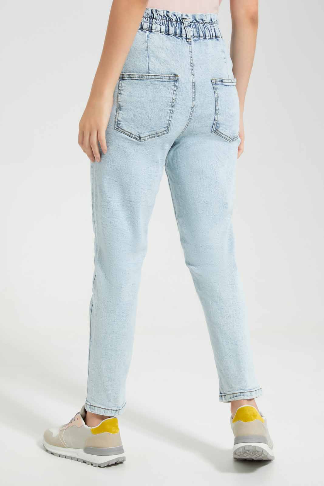 Redtag-Light-Wash-Baggy-Fit-Jean-Category:Jeans,-Colour:Light-Wash,-Deals:New-In,-Filter:Women's-Clothing,-New-In-Women,-Non-Sale,-S22D,-Section:Women,-TBL,-Women-Jeans-Women's-