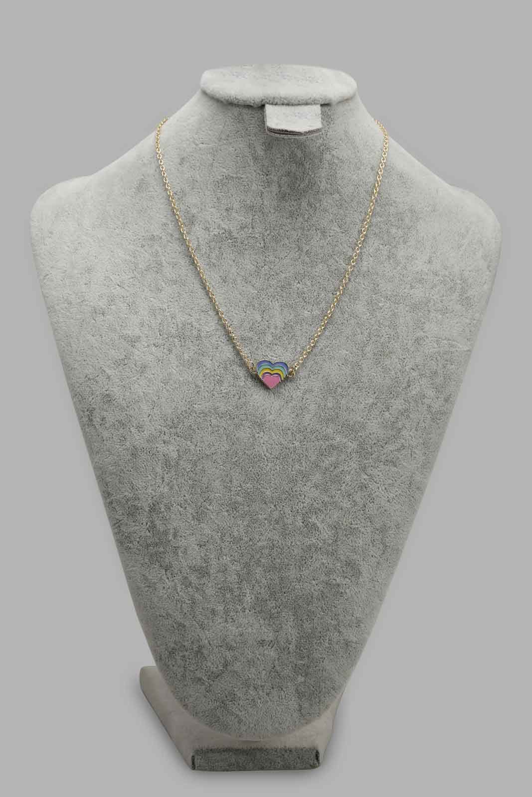 Redtag-Necklace-Set-Category:Jewellery,-Colour:Assorted,-Filter:Girls-Accessories,-GIR-Jewellery,-New-In,-New-In-GIR-ACC,-Non-Sale,-S22C,-Section:Girls-(0-to-14Yrs)-Girls-