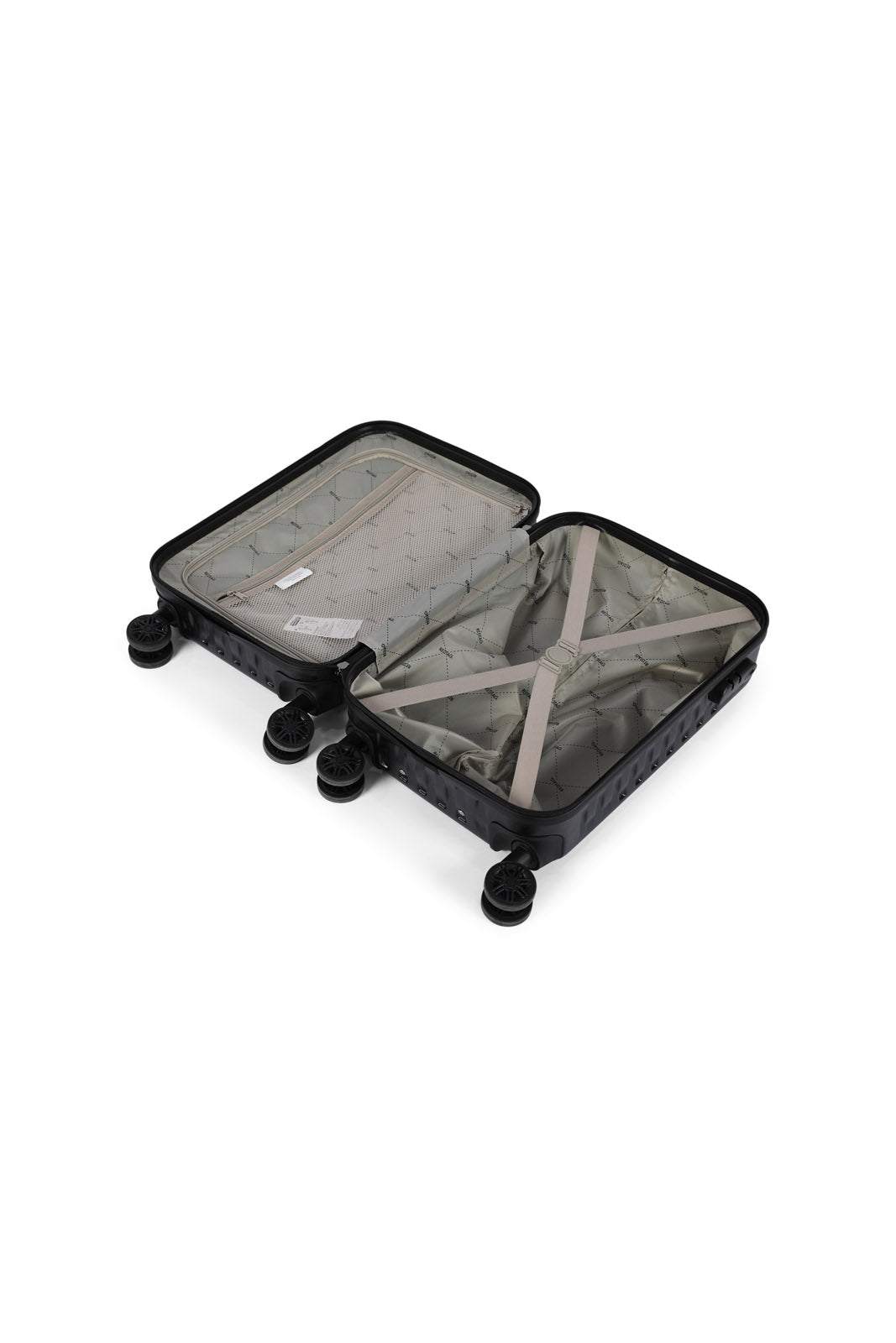 Redtag-Black-Abs+Pc-Hard-Trolley-Luggage-20"-Category:Luggage-Trolleys,-Colour:Black,-Deals:New-In,-Dept:Home,-Filter:Travel-Accessories,-LUG-Luggage-Trolleys,-New-In-LUG-ACC,-Non-Sale,-Section:Homewares,-W22O-Travel-Accessories-