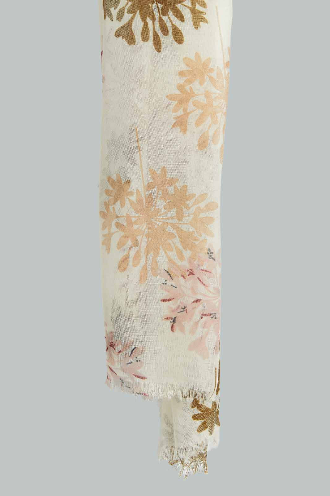 Redtag-Multicolour-Floral-Printed-Scarf-Category:Scarves,-Colour:Assorted,-Filter:Women's-Accessories,-New-In,-New-In-Women-ACC,-Non-Sale,-S22C,-Section:Women,-Women-Scarves-Women-