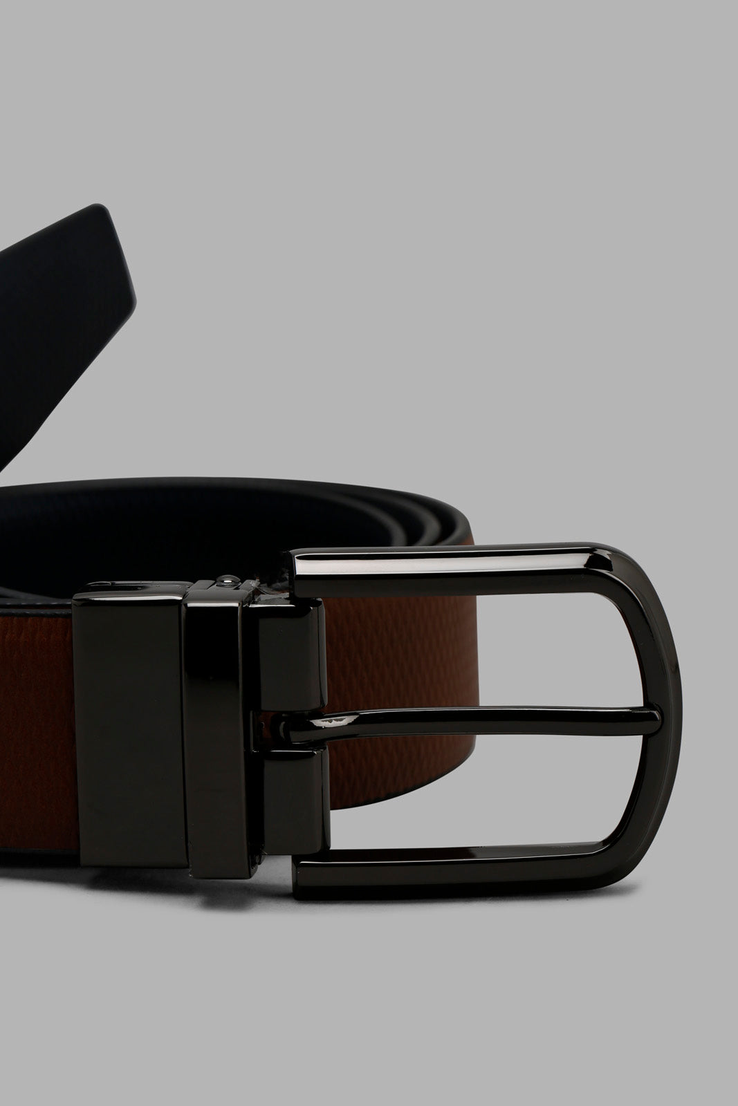 Redtag-Tan-And-Navy-Belt-With-Twist-Buckle-Category:Belts,-Colour:Assorted,-Filter:Men's-Accessories,-Men-Belts,-New-In,-New-In-Men-ACC,-Non-Sale,-Section:Men,-W22A-Men's-