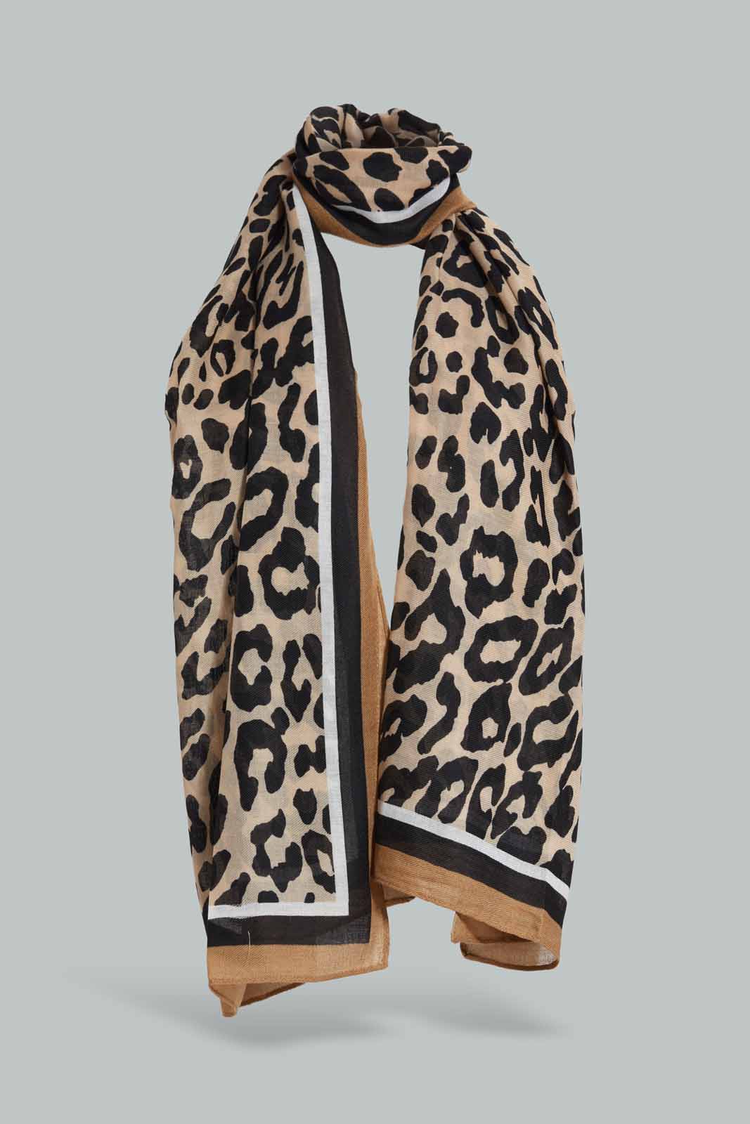 Redtag-Multicolour-Solid-And-Printed-Set-Of-2-Scarf-Category:Scarves,-Colour:Assorted,-Filter:Women's-Accessories,-New-In,-New-In-Women-ACC,-Non-Sale,-Section:Women,-W22O,-Women-Scarves-Women-