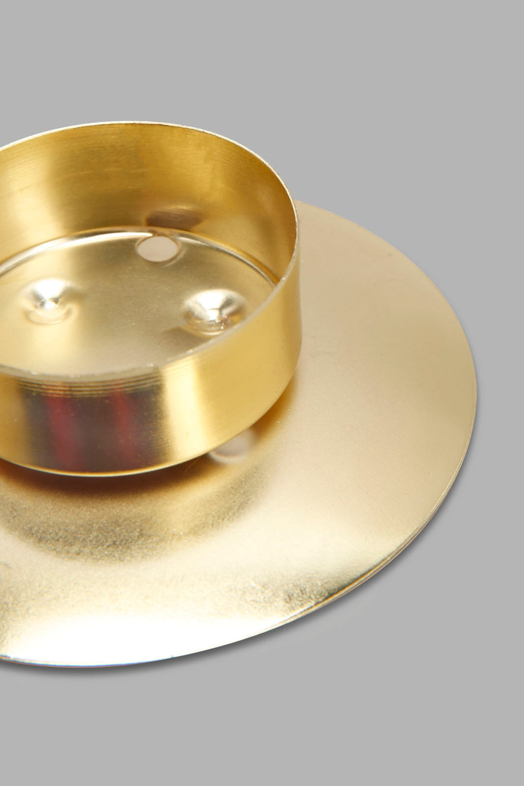 Redtag-Gold-Metal-Candle-Holder-Tray-Category:Candles-&-Fragrances,-Colour:Gold,-Deals:New-In,-Elsa,-Filter:Home-Decor,-HMW-HOM-Decorative-Accessories,-New-In-HMW-HOM,-Non-Sale,-Section:Homewares,-W22O-Home-Decor-