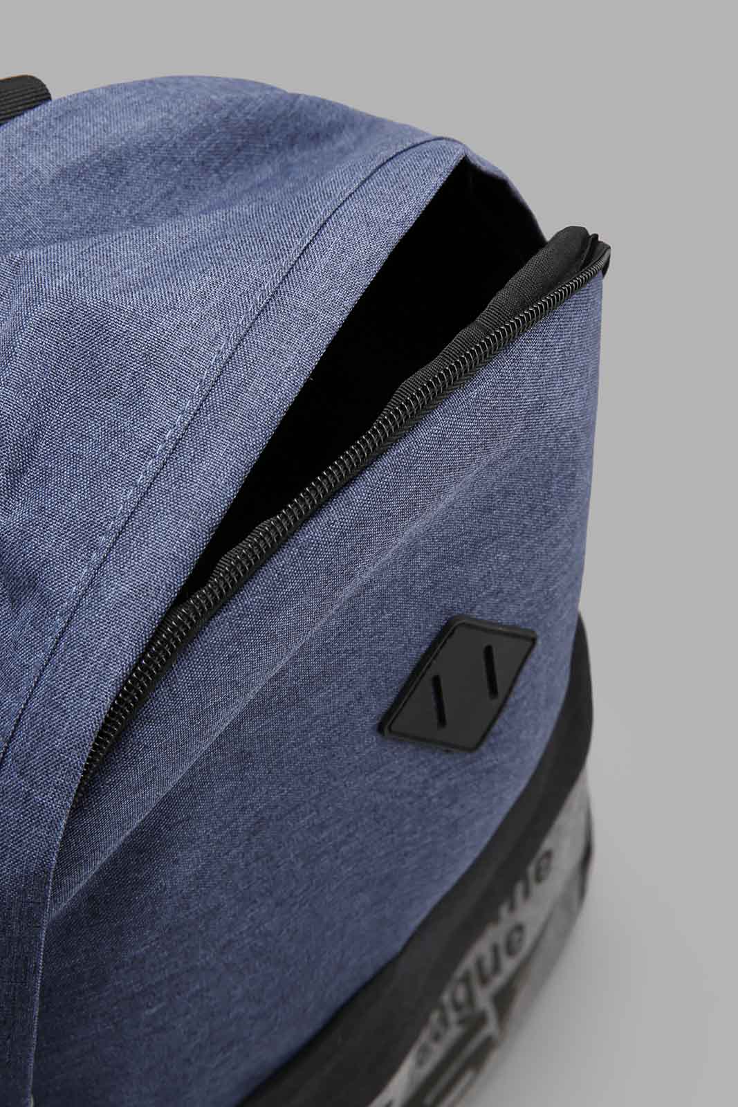 Redtag-Grey-And-Navy-Backpack-Category:Bags,-Colour:Assorted,-Filter:Men's-Accessories,-Men-Bags,-New-In,-New-In-Men-ACC,-Non-Sale,-Section:Men,-W22O-Men's-