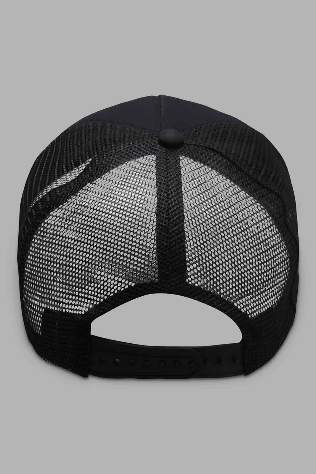 Redtag-Black-Cap-Category:Caps-&-Hats,-Colour:Black,-Filter:Men's-Accessories,-Men-Caps-&-Hats,-New-In,-New-In-Men-ACC,-Non-Sale,-Section:Men,-W22A-Men's-