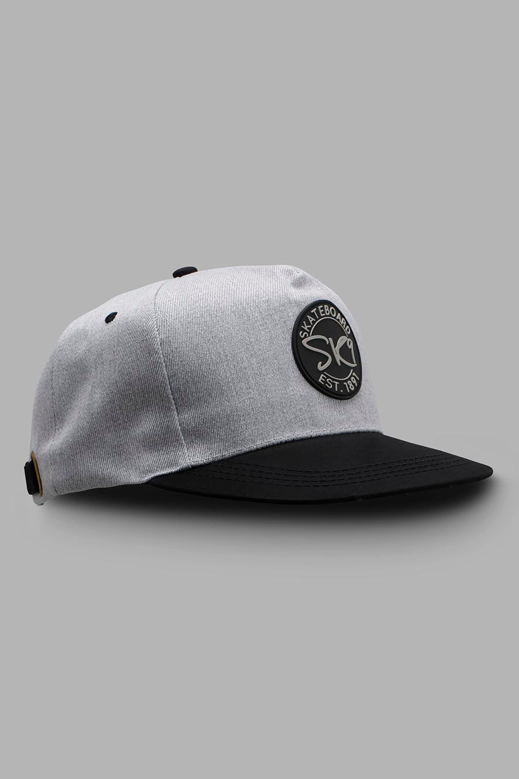 Redtag-Grey-Cap-Category:Caps-&-Hats,-Colour:Grey,-Filter:Men's-Accessories,-Men-Caps-&-Hats,-New-In,-New-In-Men-ACC,-Non-Sale,-Section:Men,-W22A-Men's-