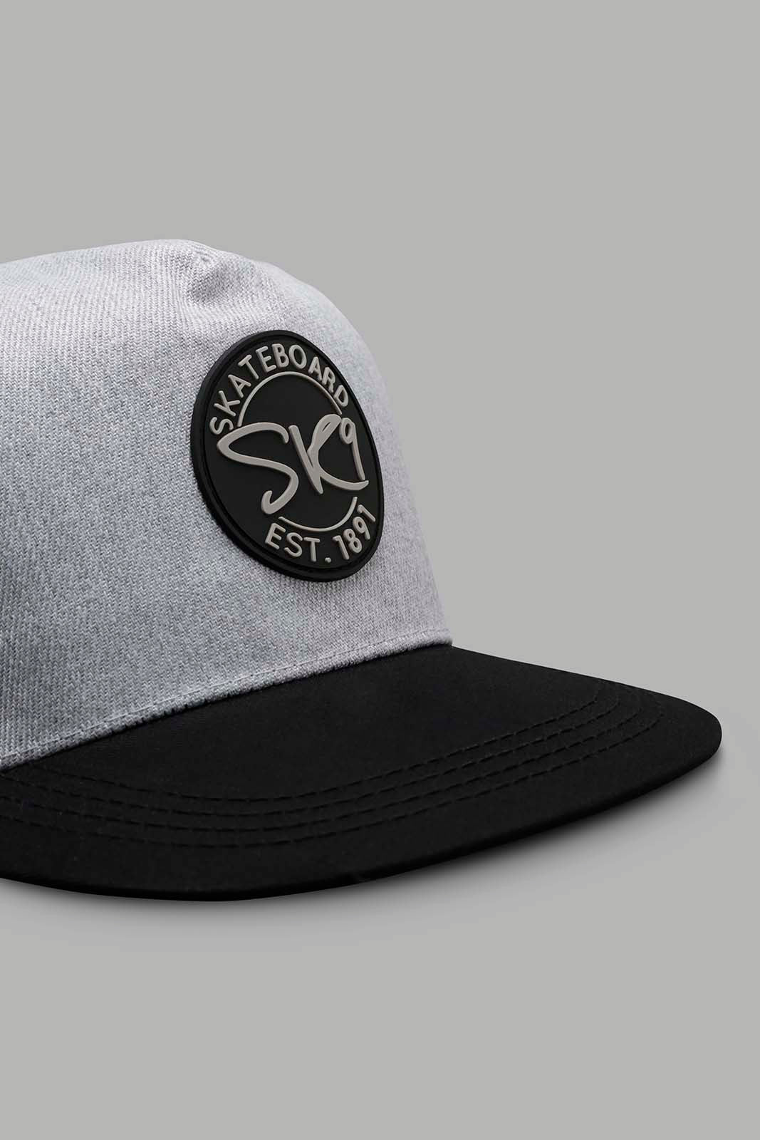 Redtag-Grey-Cap-Category:Caps-&-Hats,-Colour:Grey,-Filter:Men's-Accessories,-Men-Caps-&-Hats,-New-In,-New-In-Men-ACC,-Non-Sale,-Section:Men,-W22A-Men's-