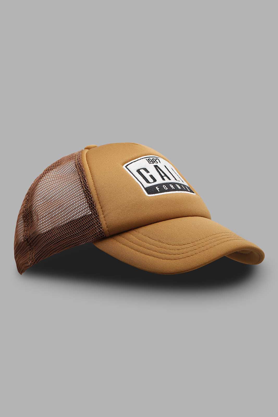 Redtag-Beige-Cap-Category:Caps-&-Hats,-Colour:Beige,-Filter:Men's-Accessories,-Men-Caps-&-Hats,-New-In,-New-In-Men-ACC,-Non-Sale,-Section:Men,-W22A-Men's-