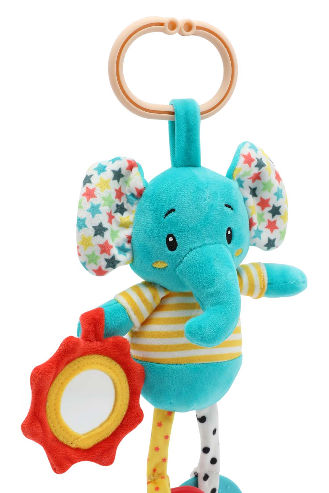 Redtag-Elephant-Hammock-Rattle-Category:Toys,-Colour:Assorted,-Filter:Newborn-Accessories,-NBN-Toys,-New-In,-New-In-NBN-ACC,-Non-Sale,-Section:Boys-(0-to-14Yrs),-W22A-New-Born-Baby-