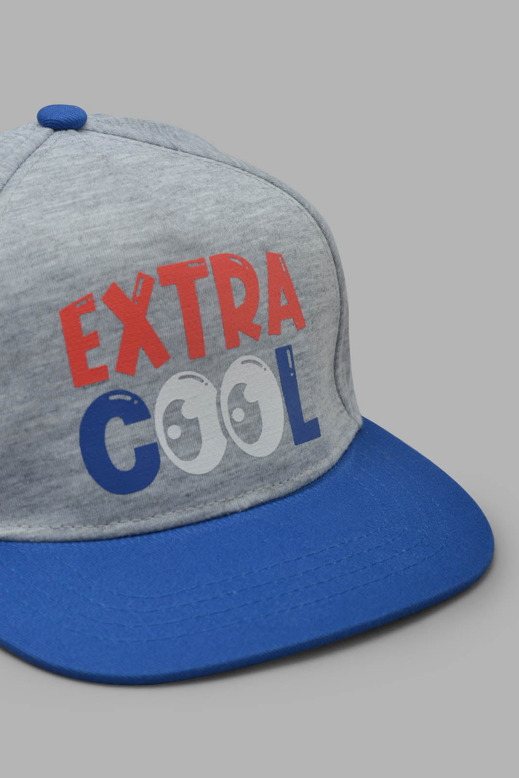 Redtag-Grey-And-Blue-Cap-BOY-Caps-&-Hats,-Category:Caps-&-Hats,-Colour:Assorted,-Filter:Boys-Accessories,-New-In,-New-In-BOY-ACC,-Non-Sale,-Section:Boys-(0-to-14Yrs),-W22O-Boys-