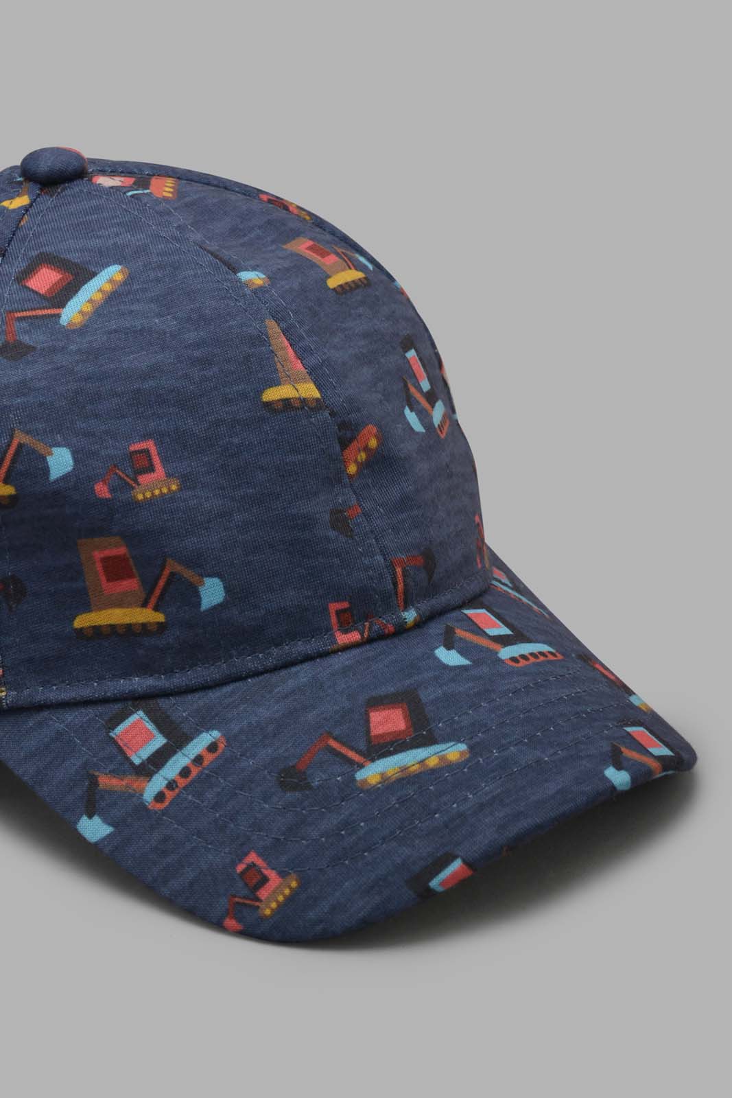 Redtag-Multicolour-Printed-Cap-BOY-Caps-&-Hats,-Category:Caps-&-Hats,-Colour:Assorted,-Filter:Boys-Accessories,-New-In,-New-In-BOY-ACC,-Non-Sale,-Section:Boys-(0-to-14Yrs),-W22O-Boys-