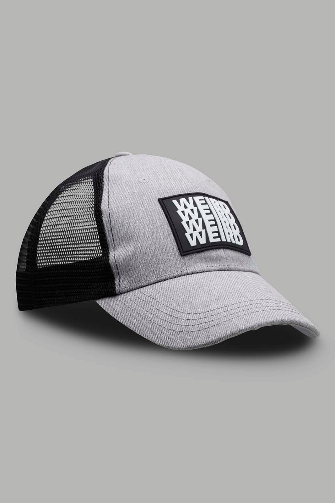 Redtag-Grey-And-Black-Cap-BOY-Caps-&-Hats,-Category:Caps-&-Hats,-Colour:Assorted,-Filter:Boys-Accessories,-New-In,-New-In-BOY-ACC,-Non-Sale,-Section:Boys-(0-to-14Yrs),-W22A-Boys-