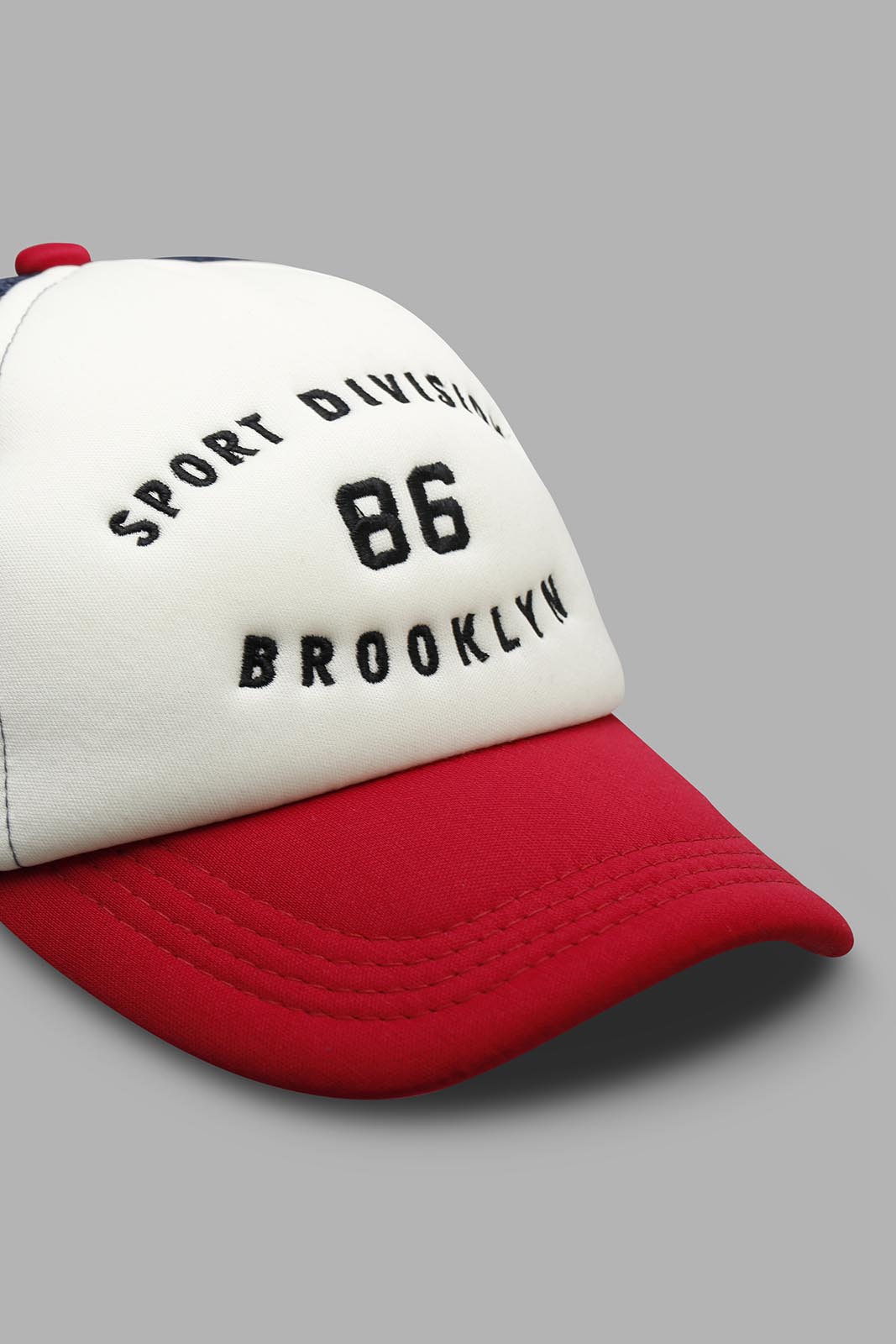 Redtag-Beige-And-Red-Cap-BOY-Caps-&-Hats,-Category:Caps-&-Hats,-Colour:Assorted,-Filter:Boys-Accessories,-New-In,-New-In-BOY-ACC,-Non-Sale,-Section:Boys-(0-to-14Yrs),-W22A-Boys-