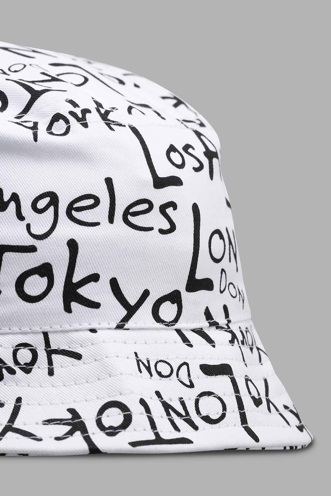 Redtag-White-And-Black-Cap-BOY-Caps-&-Hats,-Category:Caps-&-Hats,-Colour:Assorted,-Filter:Boys-Accessories,-New-In,-New-In-BOY-ACC,-Non-Sale,-Section:Boys-(0-to-14Yrs),-W22A-Boys-