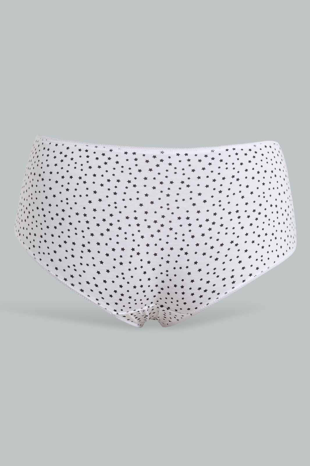 Redtag-Assorted-4-PC-Boyleg-Plus-Brief-Pack-Category:Briefs,-Colour:Assorted,-Deals:New-In,-Filter:Women's-Clothing,-New-In-Women-APL,-Non-Sale,-S22D,-Section:Women,-Women-Briefs--
