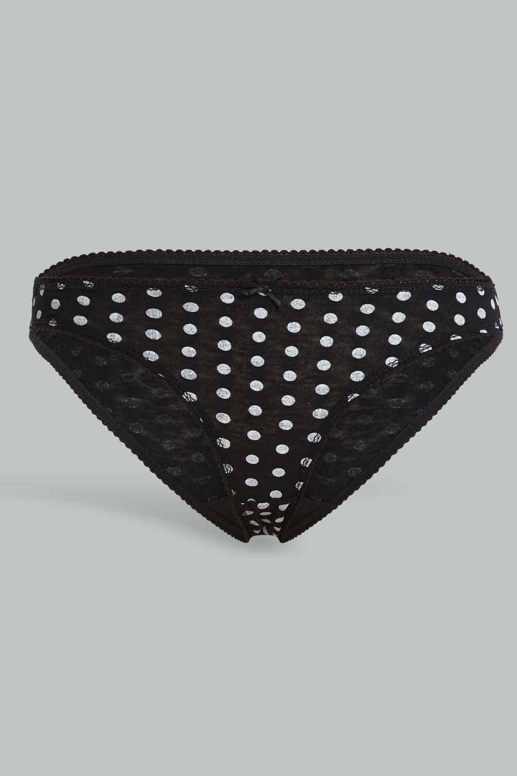 Redtag-Assorted-Print/Plain-Bikini-Briefs-(5-Pack)-365,-Category:Briefs,-Colour:Assorted,-Deals:New-In,-Filter:Women's-Clothing,-New-In-Women-APL,-Non-Sale,-Section:Women,-Women-Briefs--