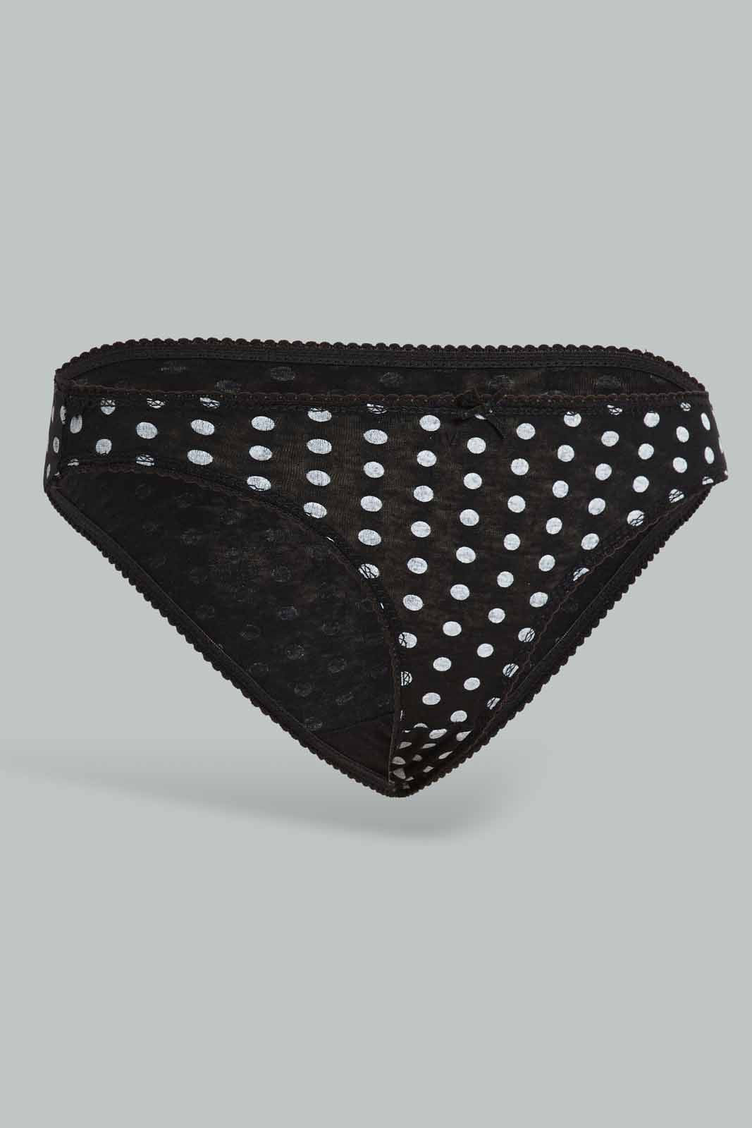Redtag-Assorted-Print/Plain-Bikini-Briefs-(5-Pack)-365,-Category:Briefs,-Colour:Assorted,-Deals:New-In,-Filter:Women's-Clothing,-New-In-Women-APL,-Non-Sale,-Section:Women,-Women-Briefs--