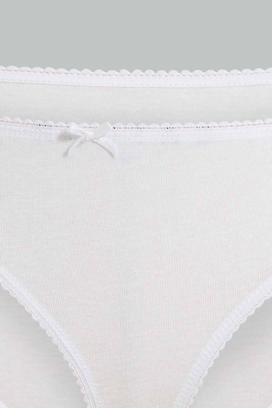 Redtag-Assorted-Print/Plain-Bikini-Briefs-(5-Pack)-365,-Category:Briefs,-Colour:Assorted,-Deals:New-In,-Filter:Women's-Clothing,-New-In-Women-APL,-Non-Sale,-Section:Women,-Women-Briefs--