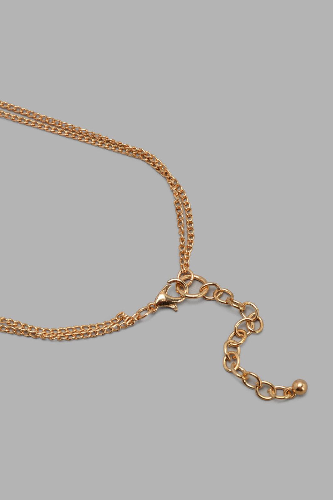 Redtag-Gold--Pearl-multilayered-Necklace-Category:Jewellery,-Colour:Gold,-Filter:Women's-Accessories,-LEC-Jewellery,-New-In,-New-In-Women-ACC,-Non-Sale,-S22C,-Section:Women-Women-