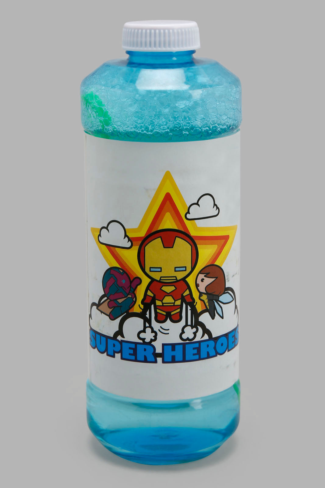 Boys Clear Avengers Kawaii Bubble Bottle