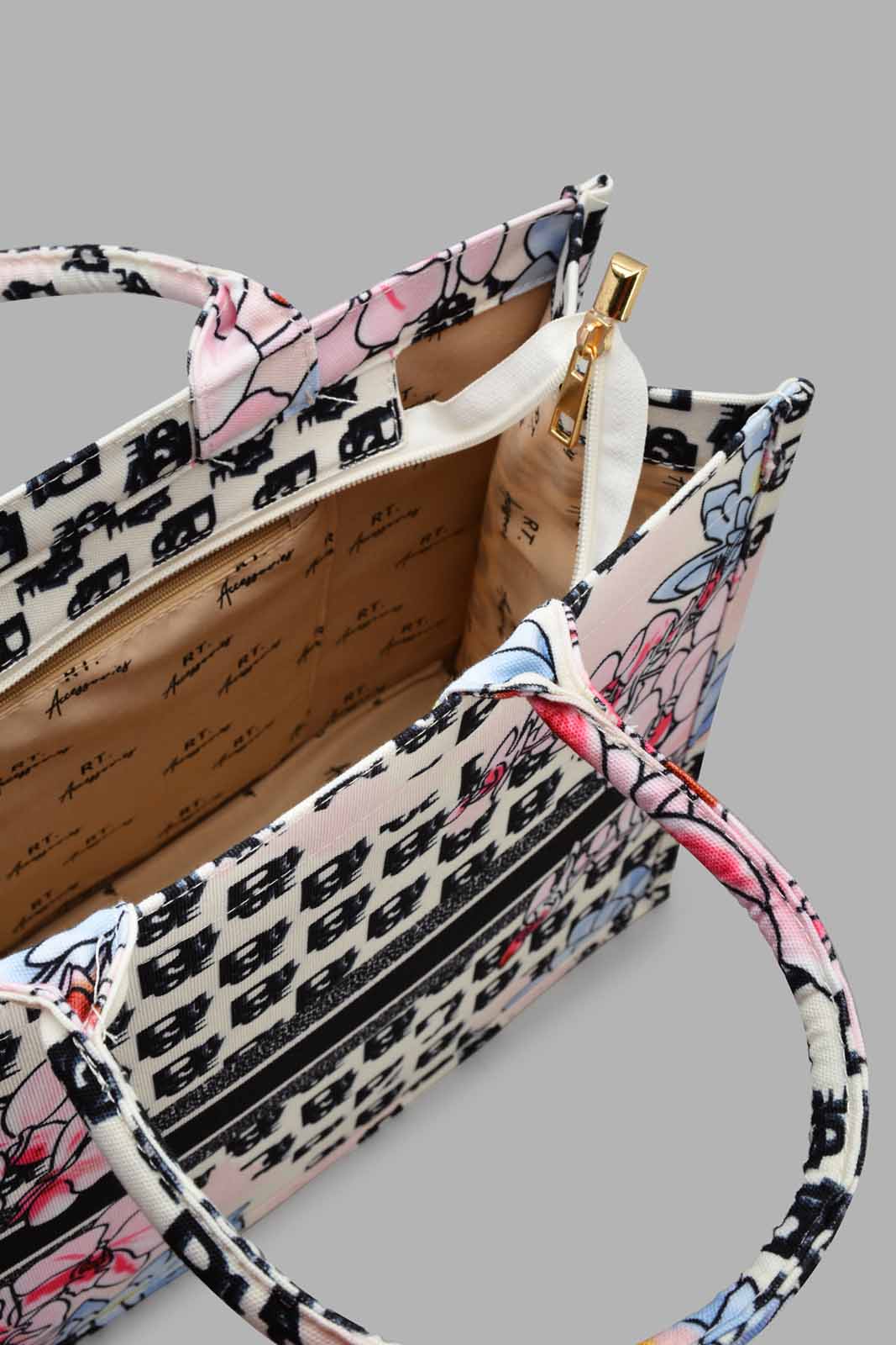Redtag-Multi-Floral-Printed-Tote-Category:Bags,-Colour:Assorted,-Filter:Women's-Accessories,-New-In,-New-In-Women-ACC,-Non-Sale,-S22C,-Section:Women,-Women-Bags-Women-