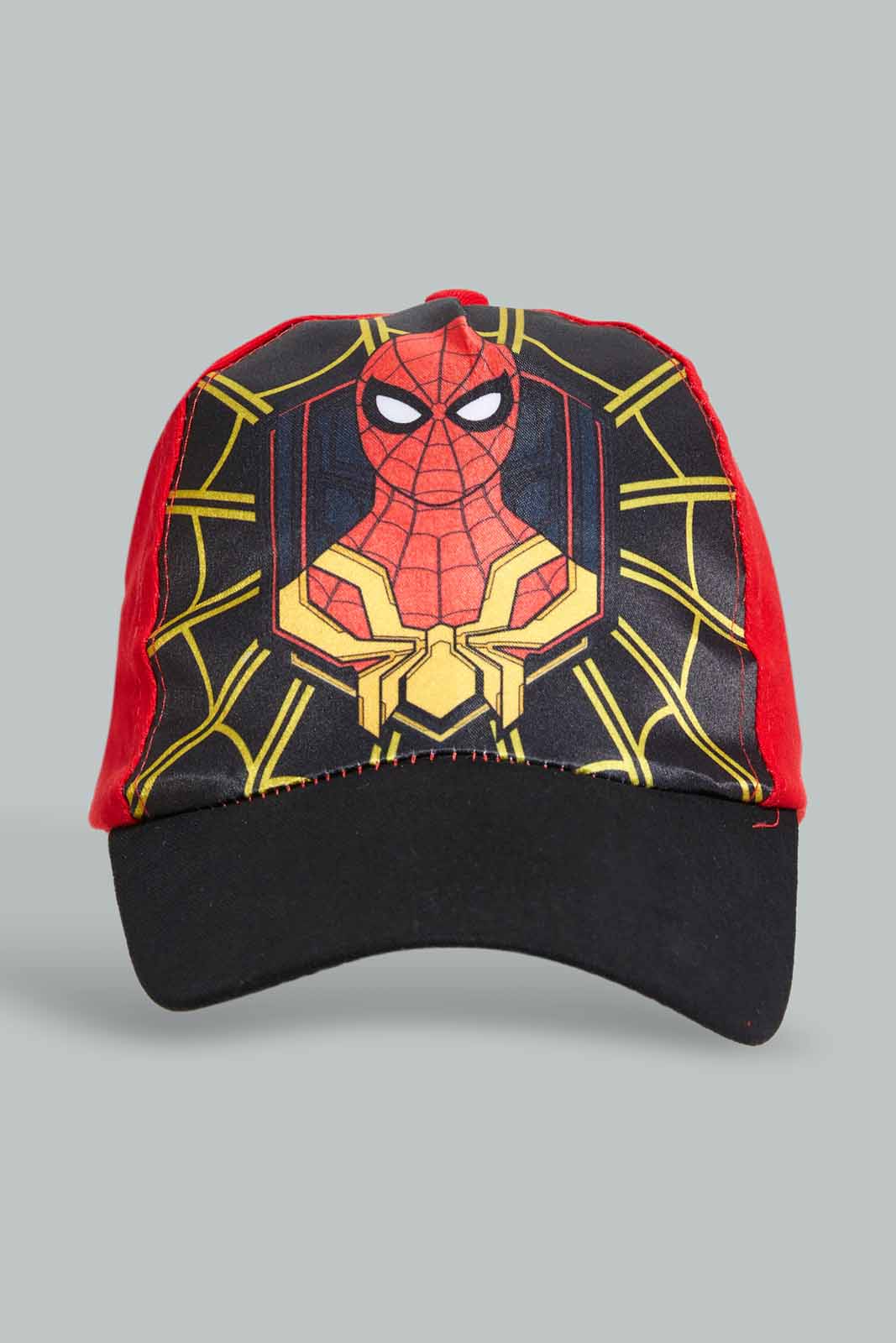 Redtag-Red-And-Black-Spiderman-Cap-BOY-Caps-&-Hats,-Category:BOY-Caps-&-Hats,-CHR,-Colour:Assorted,-Filter:Boys-Accessories,-New-In,-New-In-BOY-ACC,-Non-Sale,-S22C,-Section:Boys-(0-to-14Yrs)-Boys-