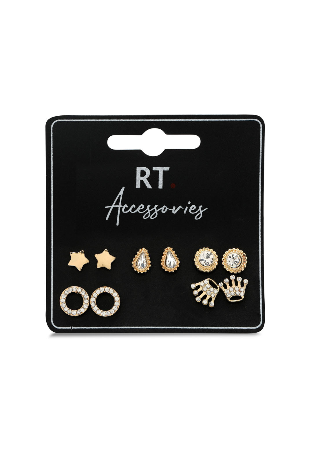 Redtag-Assorted-Studs-2FOR49,-Category:Jewellery,-Colour:Assorted,-Deals:2-FOR-49,-Deals:New-In,-Dept:Ladieswear,-Filter:Women's-Accessories,-New-In-Women-ACC,-Section:Women,-W22O,-Women-Jewellery-Women-