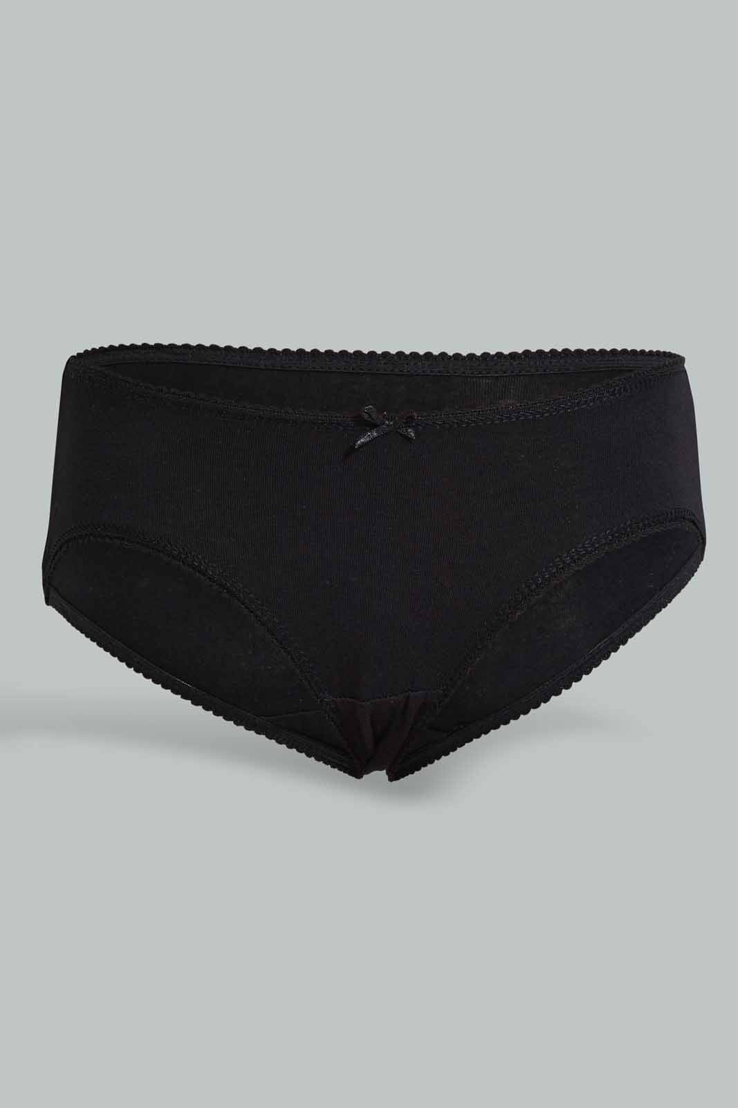 Redtag-Assorted-Print/Plain-Boyleg-Briefs-(5-Pack)-365,-Category:Briefs,-Colour:Assorted,-Filter:Women's-Clothing,-New-In,-New-In-Women,-Non-Sale,-Section:Women,-Women-Briefs--