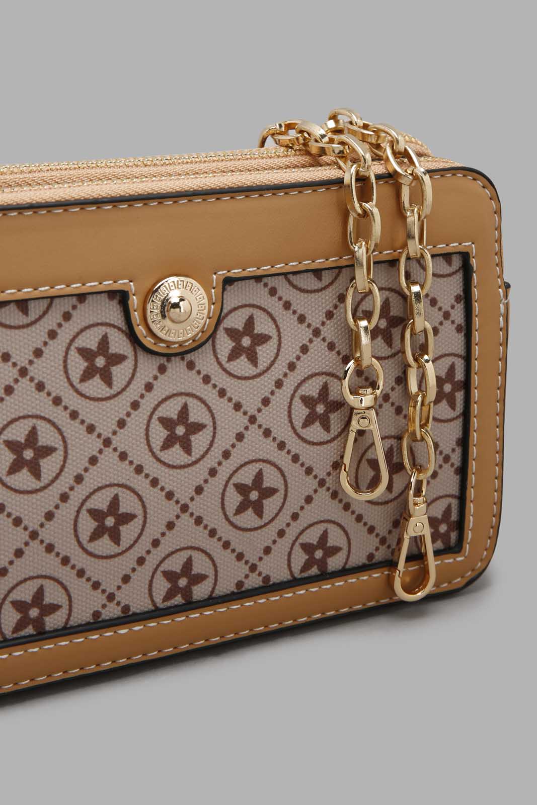 Redtag-Tan-And-Beige-Cross-Body-Bag-Category:Bags,-Colour:Assorted,-Filter:Women's-Accessories,-New-In,-New-In-Women-ACC,-Non-Sale,-Section:Women,-W22O,-Women-Bags-Women-