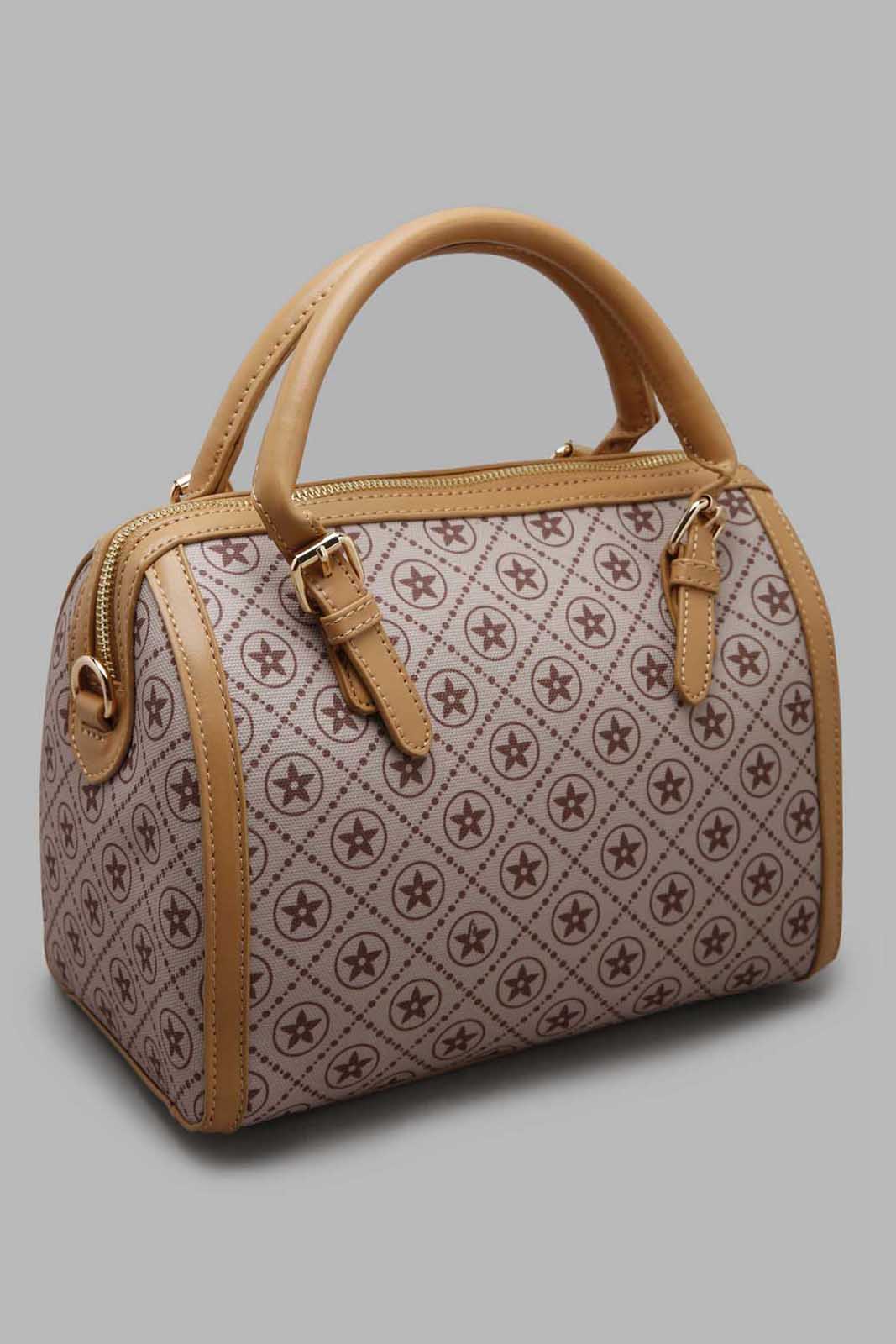 Redtag-Tan-And-Beige-Cross-Body-Bag-Category:Bags,-Colour:Assorted,-Filter:Women's-Accessories,-New-In,-New-In-Women-ACC,-Non-Sale,-Section:Women,-W22O,-Women-Bags-Women-