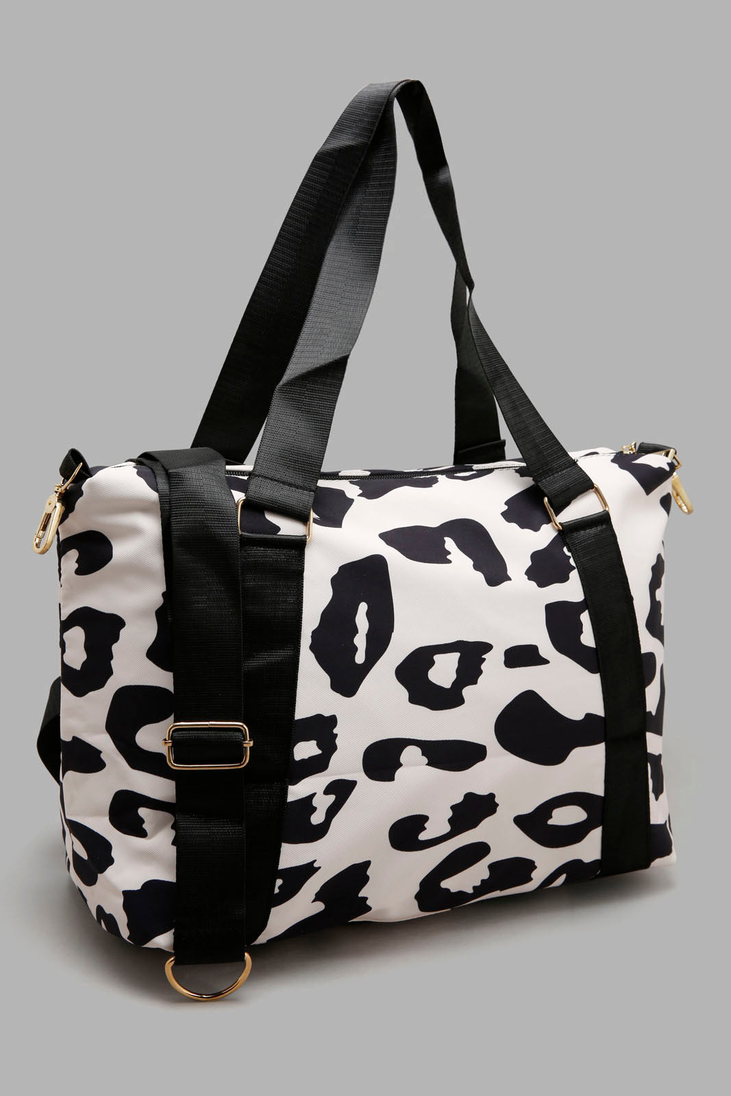Redtag-Black-Hold-All-Bag-Category:Bags,-Colour:Black,-Filter:Women's-Accessories,-New-In,-New-In-Women-ACC,-Non-Sale,-Section:Women,-W22O,-Women-Bags-Women-