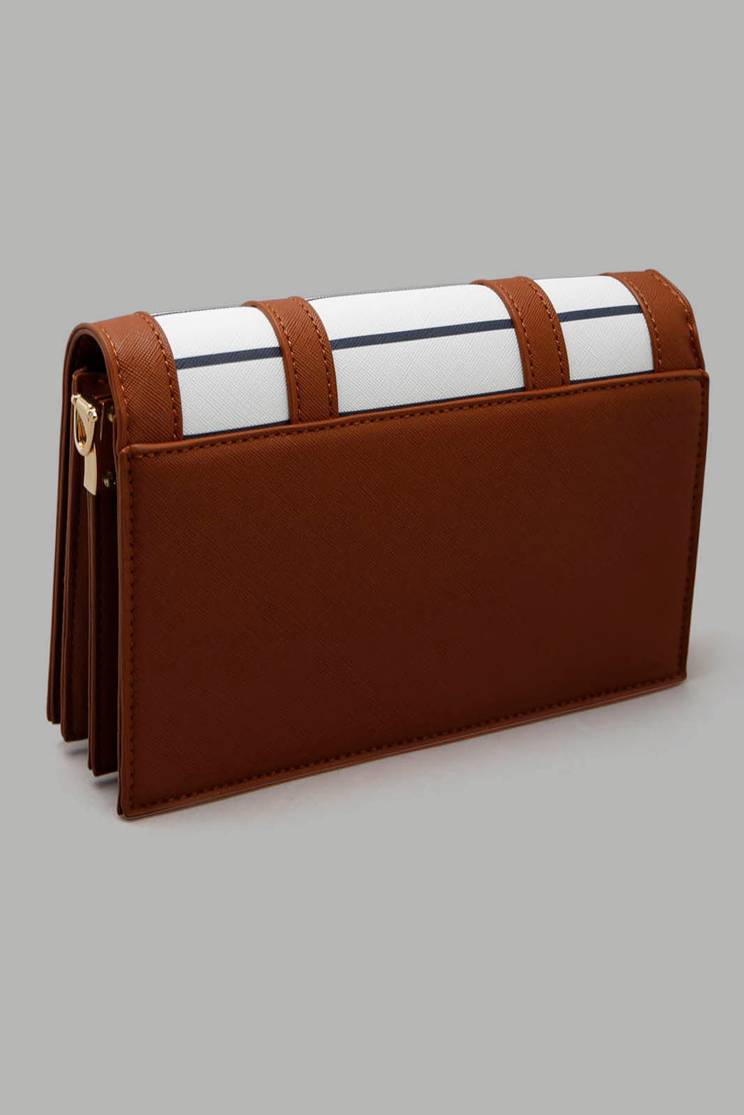 Redtag-Navy-And-White-Nautical-Stripe-Cross-Body-Bag-Category:Bags,-Colour:Assorted,-Filter:Women's-Accessories,-New-In,-New-In-Women-ACC,-Non-Sale,-Section:Women,-W22O,-Women-Bags-Women-