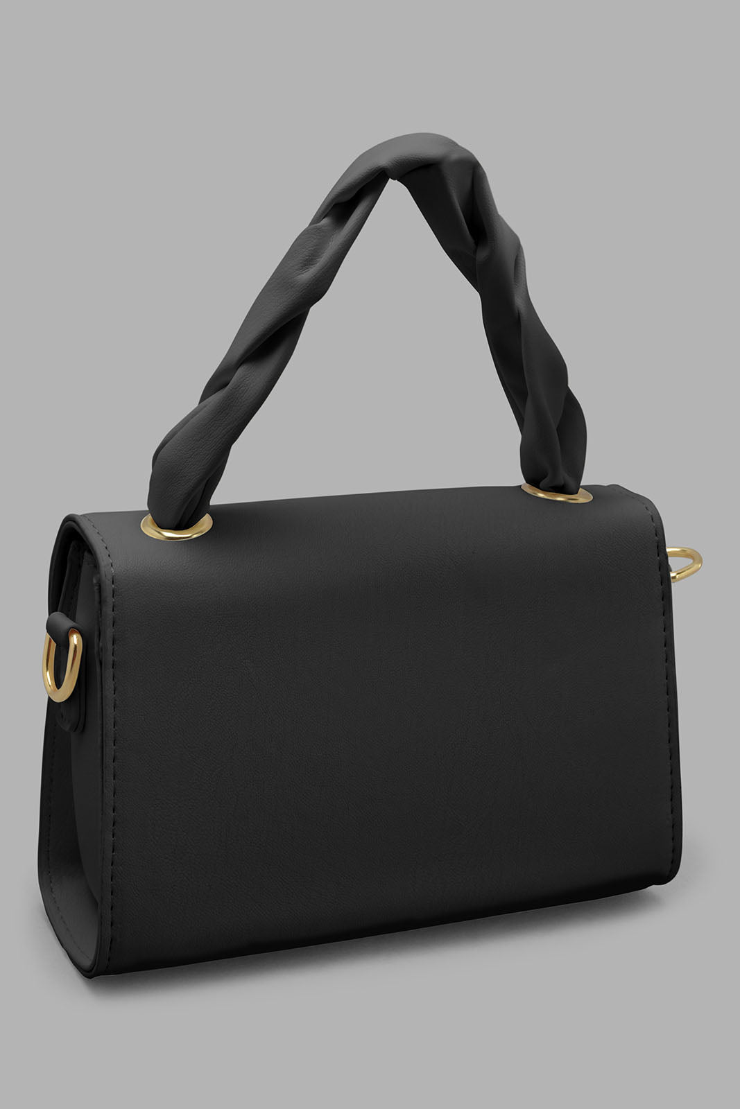 Redtag-Black-Day-Bag-Category:Bags,-Colour:Black,-Filter:Women's-Accessories,-New-In,-New-In-Women-ACC,-Non-Sale,-Section:Women,-W22O,-Women-Bags-Women-