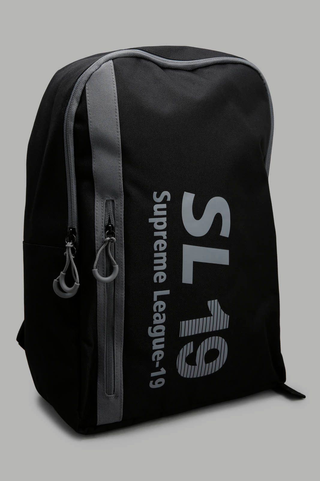Redtag-Black-And-Neon-Backpack-Category:Bags,-Colour:Black,-Filter:Men's-Accessories,-Men-Bags,-New-In,-New-In-Men-ACC,-Non-Sale,-Section:Men,-W22A-Men's-