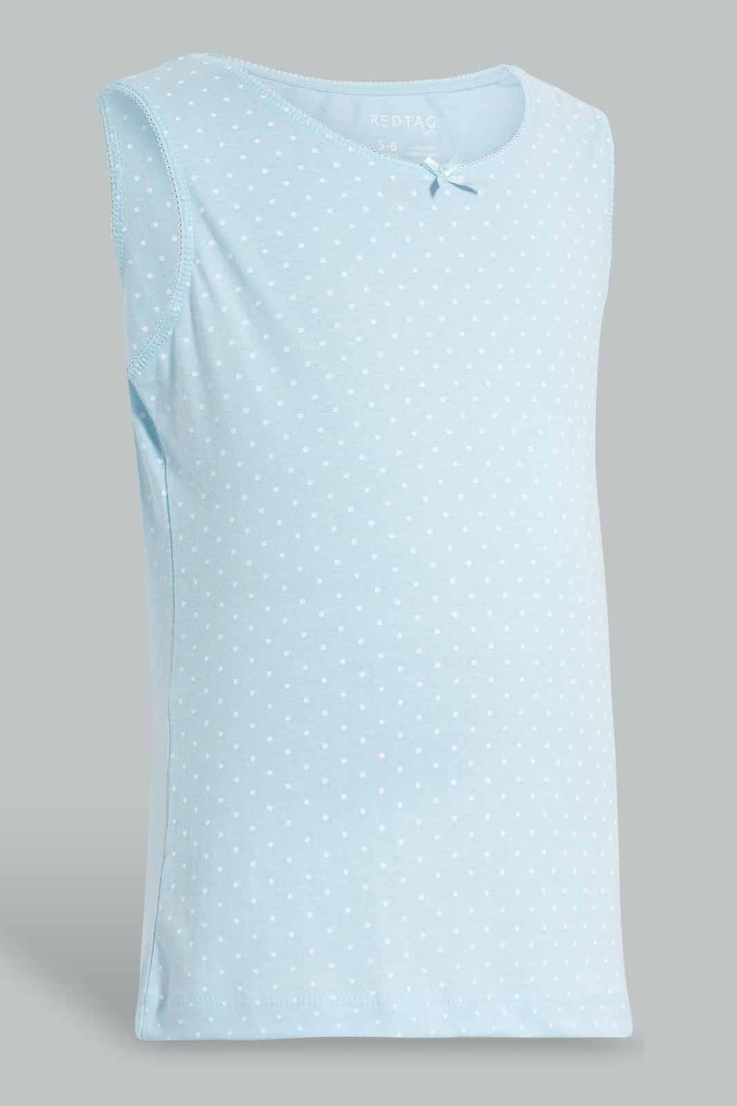 Redtag-Assorted-Pack-Of-2-Vest-365,-Category:Vests,-Colour:Assorted,-ESS,-Filter:Girls-(2-to-8-Yrs),-GIR-Vests,-New-In,-New-In-GIR,-Non-Sale,-Section:Kidswear-Girls-2 to 8 Years