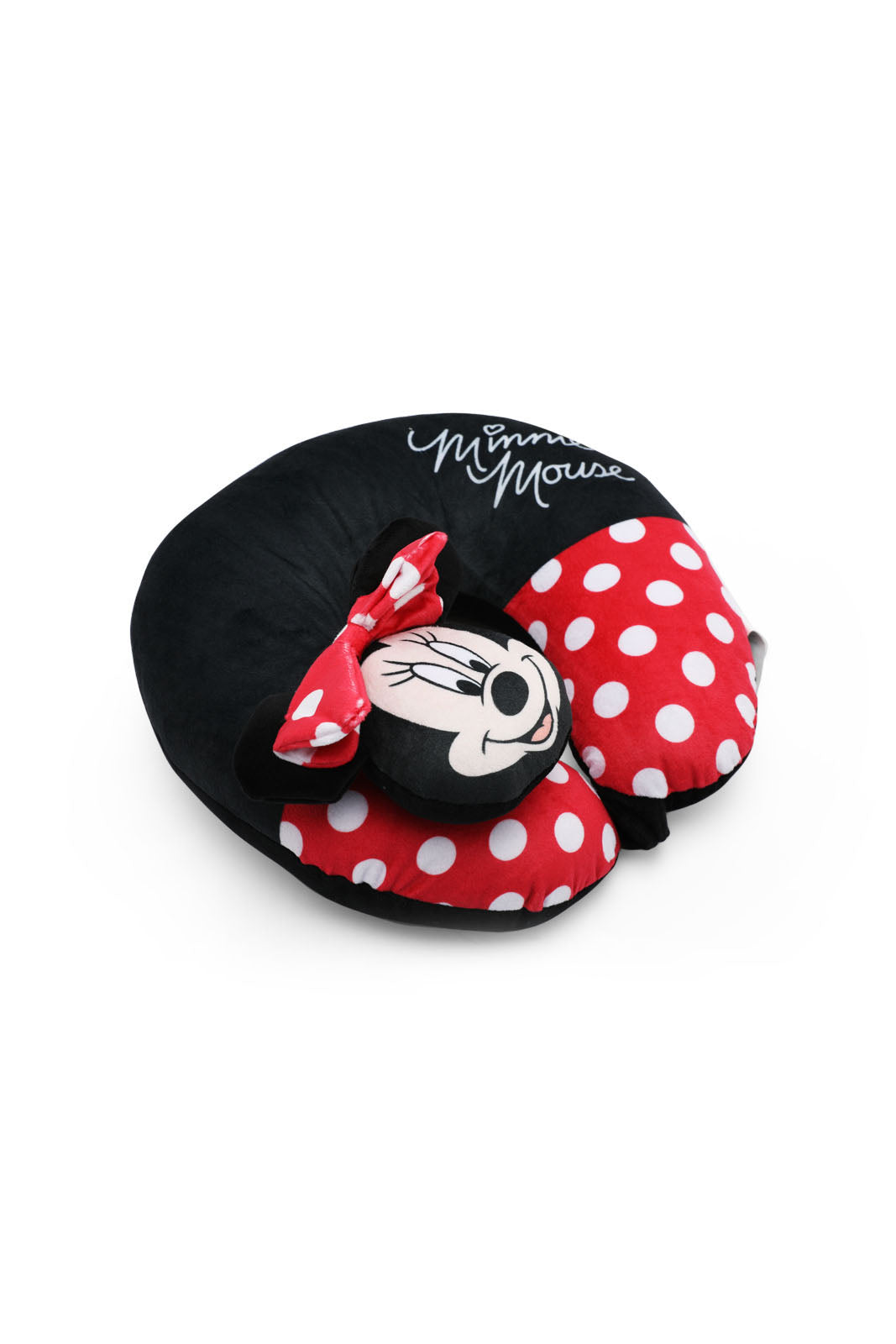 Redtag-Minnie-Toddler-3D-Neck-Roll-Category:Travel-Pillows,-CHR,-Colour:Blue,-Filter:Travel-Accessories,-IMP-Travel-Pillows,-New-In,-New-In-IMP-ACC,-Non-Sale,-Section:Homewares,-W22A-Travel-Accessories-