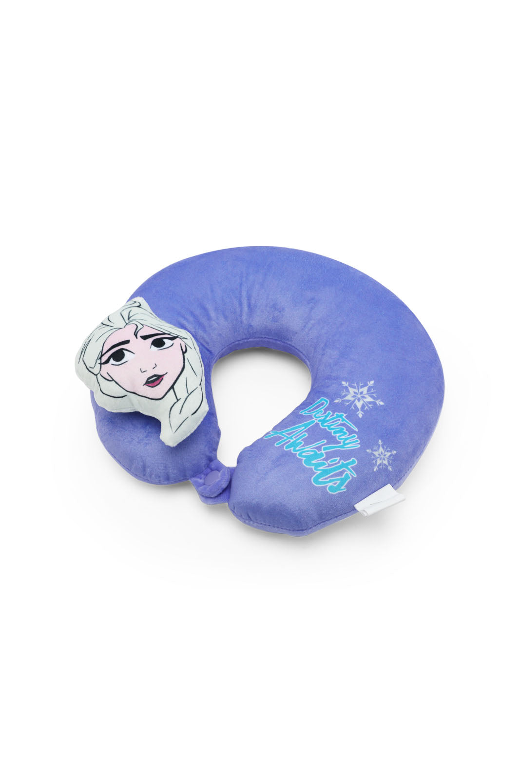 Redtag-Frozen-Toddler-3D-Neck-Roll-Category:Travel-Pillows,-CHR,-Colour:Purple,-Filter:Travel-Accessories,-IMP-Travel-Pillows,-New-In,-New-In-IMP-ACC,-Non-Sale,-Section:Homewares,-W22A-Travel-Accessories-