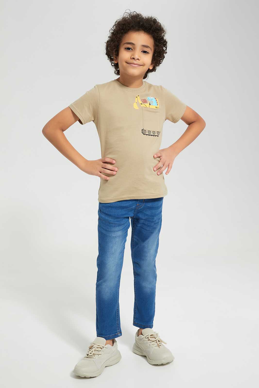 Redtag-Stone-Wash-Elasticated-Waist-Jean-365,-BOY-Jeans,-Category:Jeans,-Colour:Stonewash,-Deals:New-In,-Filter:Boys-(2-to-8-Yrs),-New-In-BOY-APL,-Non-Sale,-Section:Boys-(0-to-14Yrs),-TBL-Boys-2 to 8 Years
