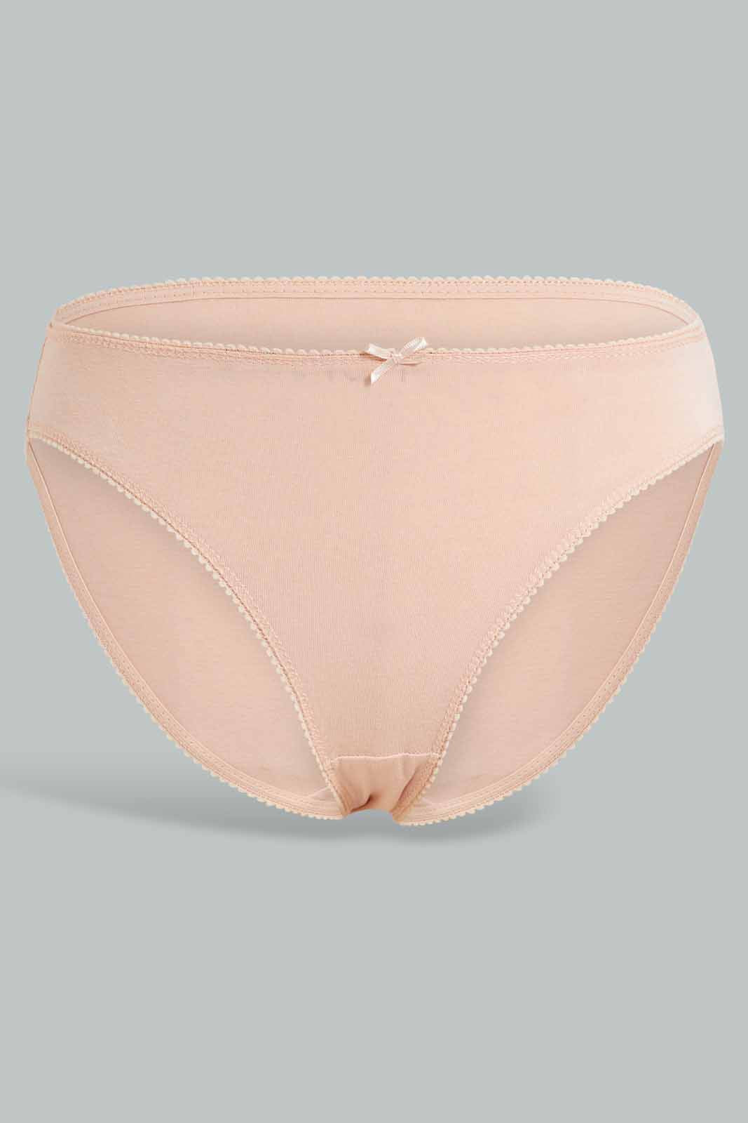 Redtag-Assorted-Print/Plain-Hi-Leg-Brief-(5-Pack)-365,-Category:Briefs,-Colour:Assorted,-Deals:New-In,-Filter:Women's-Clothing,-New-In-Women-APL,-Non-Sale,-Section:Women,-Women-Briefs--